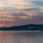 Unterkunft Vodice Nr. 69: Blick vom Strand auf die Stadt (10m vom Haus entfernt)