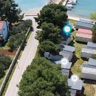 Ubytovanie Vodice č.15: pohľad zhora na apartmány